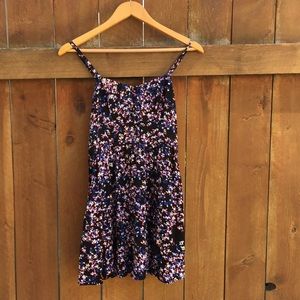 Express floral Mini Sundress with Pockets